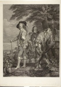 İngiltere Kralı I. Charles, Hamilton Dükü James ile birlikte