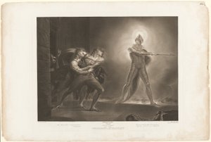 Hamlet, Horatio, Marcellus ve Hayalet