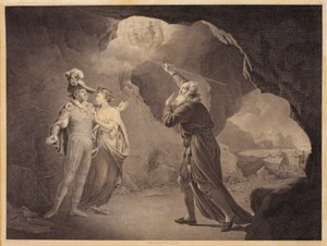 Prospero, Ferdinand ve Miranda. William Shakespeare