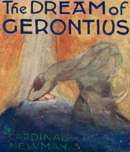 Kardinal Newman (renkli taş) tarafından Gerontius