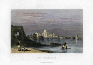 Tac Mahal, Agra, Hindistan, 19. yüzyıl