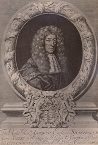 Anthony Ashley Cooper, Shaftesbury'nin 1. Kontu, İngiliz devlet adamı, c1680 1894