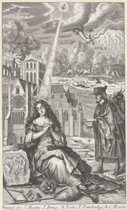 Britannia ülkenin durumu için ağlıyor, 1682