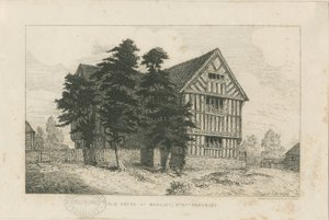 Madeley - Eski Ev: gravür, nd [1804-1875] (baskı)