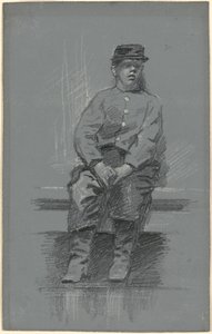 öğrenci by Robert William Vonnoh