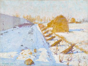 Kış Güneşi ve Gölgesi by Robert William Vonnoh
