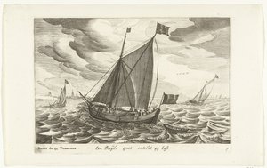 Boeier Een Boeijer groot omtrent 44 Last / Boïer de 44 Tonneaux (nesnedeki başlık) Hollandse scheepstypen, 1627 (dizi adı) Farklı Naviresler Les Provinces Unies / Icons