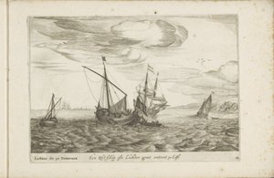 lichter Wijdschip Een Wyt-schip genellikle Lichter groot omtrent 30 Last / Lichter de 30 Tonneaux (nesne üzerindeki başlık) Çeşitli gemilerde sert les Provinces Unies / Kullanımları çoğunlukla iç sularda kontrol edilen çeşitli Hollanda gemilerinin simgeler