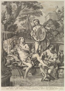 David ve Bathsheba, 1680-1743.