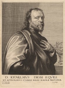 Sör Kenelm Digby by Robert van Voerst after Sir Anthony