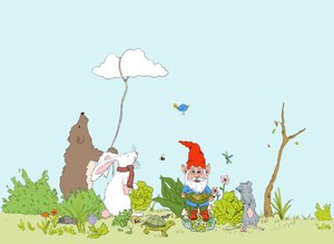 Decorate The Garden, 2021 (dijital) by Roberta Murray