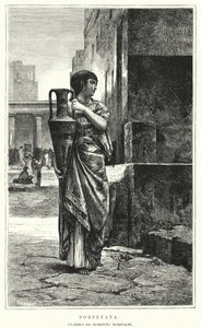 Pompeii Kadını (taş) by Roberto Bompiani