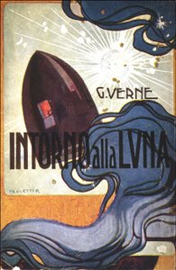 Örtmek. hasta. Jules Verne tarafından Intorno alla luna (Dünyadan Ay