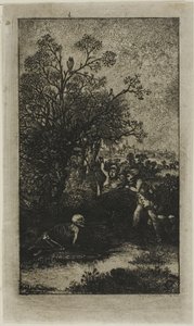 Avcılar Ölümden Şaşırdı by Rodolphe Bresdin