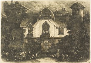 Büyülü Ev by Rodolphe Bresdin
