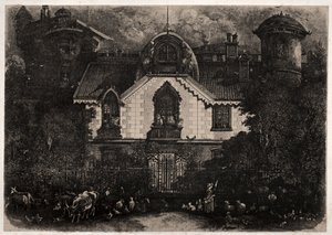 Büyülü Ev by Rodolphe Bresdin