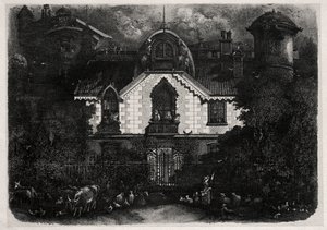 Büyülü Ev by Rodolphe Bresdin