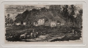Çiftlik-Yard by Rodolphe Bresdin