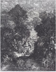 İyi Samiriyeli by Rodolphe Bresdin