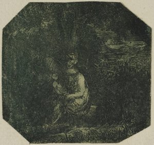 Kutsal Aile by Rodolphe Bresdin