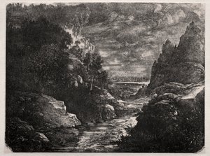 Dağ Çayı by Rodolphe Bresdin