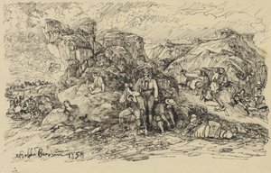 Kaçakçılar, 1858 by Rodolphe Bresdin