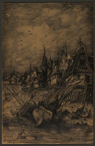 Yıkanmış Gemiler by Rodolphe Bresdin