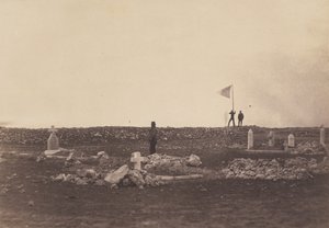 Mezarlık, Cathcart Tepesi by Roger Fenton