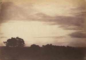 Bulutlu Manzara, muhtemelen 1856. by Roger Fenton