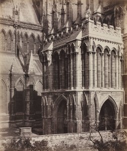 Lincoln Katedrali: Galilee Sundurması by Roger Fenton