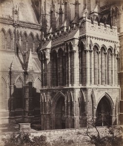 Lincoln Katedrali: Celile Sundurması, c. 1857. by Roger Fenton