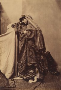 Bir Kadının Oryantalist Çalışması, 1858. by Roger Fenton