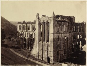 Rievaulx Manastırı, Kuzey Transept by Roger Fenton