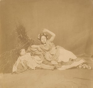 Mevsimler Tablosunda Kraliyet Çocukları, 1854. by Roger Fenton