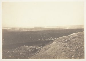 Harç Bataryasından Mamelon ve Malakoff by Roger Fenton
