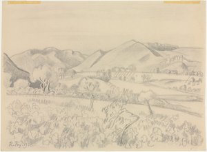 Manzara by Roger Fry