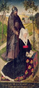 Guillemette de Montagu, Saint Guillaume ile, 1460-66 (boyalı panel) by Rogier van der Weyden