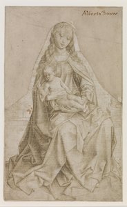 İsa-Çocuk Kutsamalı Madonna by Rogier van der Weyden