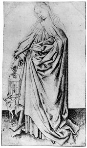 Bir azizin taslağı, 1913. by Rogier van der Weyden