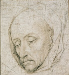 Yaşlı Bir Adamın Başının İncelenmesi, 15. yüzyıl by Rogier van der Weyden