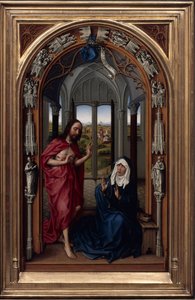 Our Lady Miraflores Sunağı, c. 1440 by Rogier van der Weyden