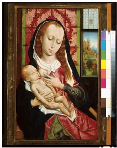 Bakire ve Çocuk, c.1480 by Rogier van der Weyden