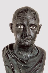 Publius Cornelius Scipio Africanus büstü by Roman