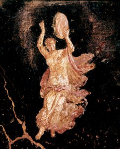 Tef ile dansçı (fresk by Roman