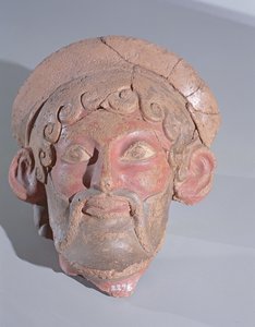 Zeus'un başı (pişmiş toprak) by Roman