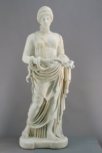 Hygieia, MS 170 civarı (mermer) by Roman