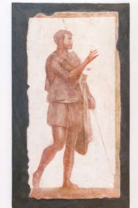 Pelerinli adam, Pallavicini Rospigliosi koleksiyonu, MS 200 civarı, env 103420 (taze) by Roman