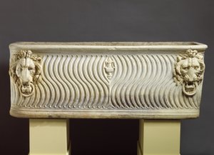 Mermer çizgili lahit, MS 220 (mermer) by Roman