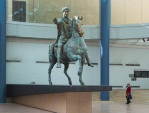 Marcus Aurelius heykeli (bronz) by Roman