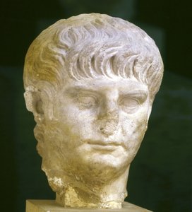 İmparator Neron genç temsili (37 - 68). Roma, Ulusal Roma Müzesi. by Roman